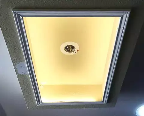 Wiring, light fixtures, ceiling fans are all services we provide.